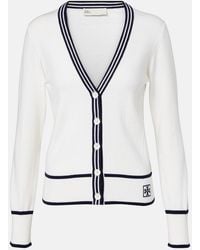 Tory Burch - Wool-Blend Cardigan - Lyst