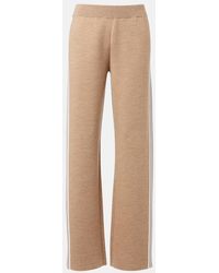 Fusalp - Benada Striped Wool-Blend Straight Pants - Lyst