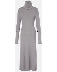 Proenza Schouler - Jocelyn Ribbed-Knit Midi Dress - Lyst