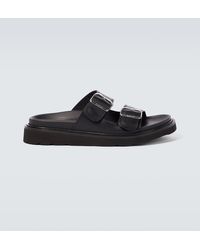 KENZO - Matto Leather Sandals - Lyst