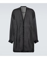 Rick Owens - Larry Silk Shirt - Lyst