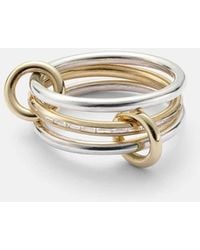Spinelli Kilcollin - Sonja Sg 18Kt And Sterling Ring With Diamonds - Lyst