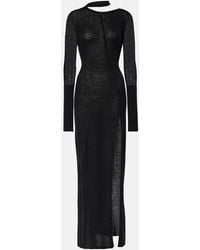 DIDU - Wool Maxi Dress - Lyst