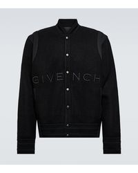 Givenchy - Giacca varsity in lana con logo - Lyst