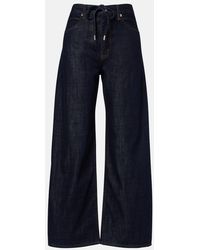 FRAME - The Off Duty Wide-Leg Jeans - Lyst