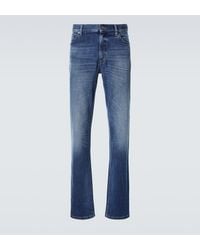 ZEGNA - Mid-Rise Skinny Jeans - Lyst