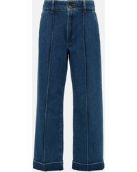FRAME - '70s High-rise Straight Jeans - Lyst