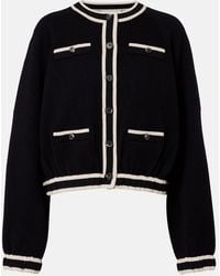 Tory Burch - Wool And Cashmere-Blend Jacket - Lyst