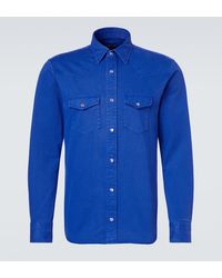 Tom Ford - Cotton Twill Western Shirt - Lyst