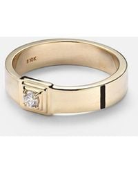 STONE AND STRAND - 10Kt Ring With Diamonds - Lyst