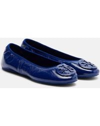 Tory Burch - Ballerinas Reva Travel Aus Leder - Lyst