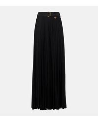 Burberry - Pleated Skirt - Lyst
