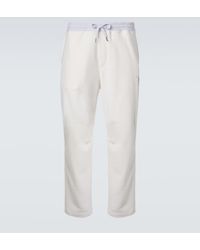 Brunello Cucinelli - Cotton Jersey Sweatpants - Lyst