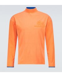 ERL Camiseta De Manga Larga De Algodón - Orange