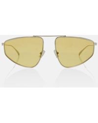 Bottega Veneta - Light Ribbon Aviator Sunglasses - Lyst
