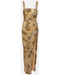 Rachel Gilbert - Elyse Beaded Gown - Lyst