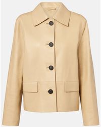 TOTEME - Leather Jacket - Lyst