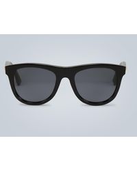 Bottega Veneta Gafas de sol de acetato - Negro