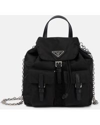 Prada - Mini Nylon Backpack - Lyst