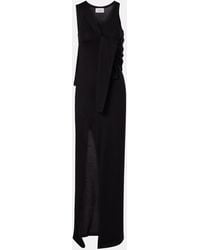 Coperni - Layered Cotton-Blend Jersey Maxi Dress - Lyst