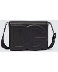 Dolce & Gabbana - Bolso messenger DG Logo mediano - Lyst