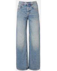 Saint Laurent - Neo '90S Wide-Leg Jeans - Lyst
