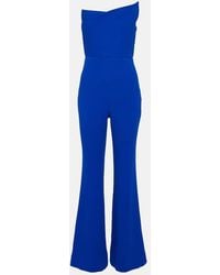 Roland Mouret - Jumpsuit Asimmetrica - Lyst