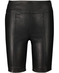 Leather Biker Shorts for Women - Up to 