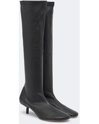 Jacquemus - Collant Leather Knee-High Boots - Lyst