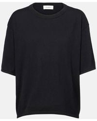 Lisa Yang - Camiseta Rubie De Algodon Y Cachemir - Lyst