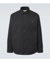 Valentino - Vgold Technical Overshirt - Lyst