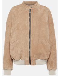 Stouls - Bomber Pharrell in suede - Lyst