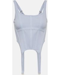 Dion Lee - Cotton Jersey Bustier - Lyst
