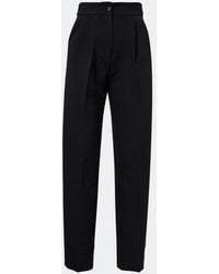 Frankie Shop - Doyer Pleated Wide-Leg Pants - Lyst