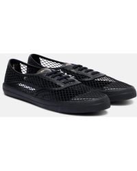 Aquazzura - Sneakers Minimalist Mesh Mit Leder - Lyst