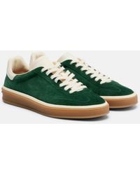 Loro Piana - Tennis Walk Suede Sneakers - Lyst
