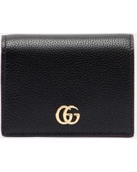 Gucci - Gg Marmont Leather Wallet - Lyst