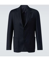 Lardini - Wool And Cashmere Blazer - Lyst