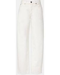SLVRLAKE Denim - Ella Barrel-Leg Jeans - Lyst