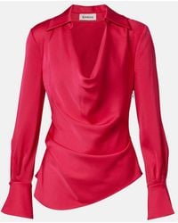 Jonathan Simkhai - Symone Satin Top - Lyst