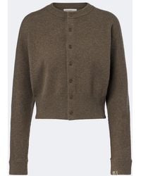 Extreme Cashmere - N°257 Blouson Cashmere-Blend Cardigan - Lyst