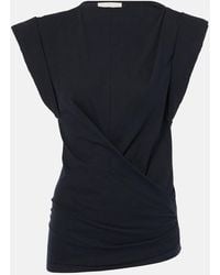 Isabel Marant - Maisan Cotton Jersey Tank Top - Lyst