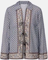 Veronica Beard - Blusa Eva Estampada - Lyst