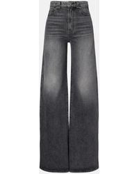 KHAITE - Dane High-Rise Wide-Leg Jeans - Lyst