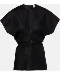 TOTEME - Gathered Top - Lyst