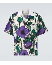 Wales Bonner - Highlife Floral Cotton Bowling Shirt - Lyst