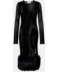Blumarine - Knit Midi Dress - Lyst