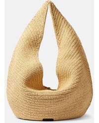 KHAITE - Olivia Large Raffia Tote Bag - Lyst