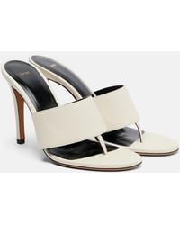Jude - Snug Leather Thong Sandals - Lyst