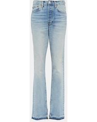 RE/DONE - High-rise Bootcut Jeans - Lyst